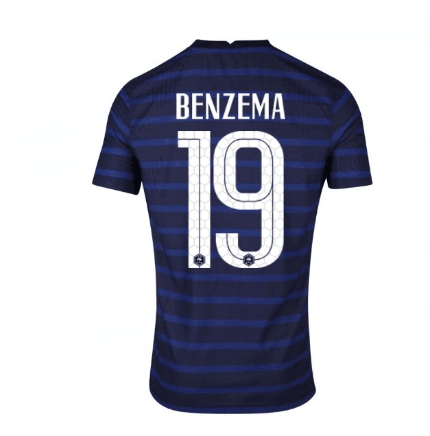 Maillot du France 2020/21 Domicile 19#BENZEMA